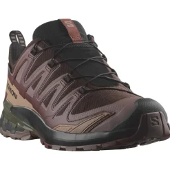 Sale Chaussures de trail Xa Pro 3D V9 Gore-Tex Black Coffee Rum Raisin Olive Night Homme Chaussures Trail Homme|Chaussures Rando Homme