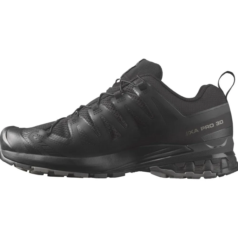 Chaussures Trail Homme|Chaussures Rando Homme<Salomon Chaussures de trail Xa Pro 3D V9 Wide Black Phantom Pewter