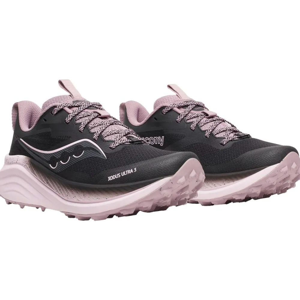 New Chaussures de trail Xodus Ultra 3 Wmn Black Quail Femme Chaussures Trail Femme