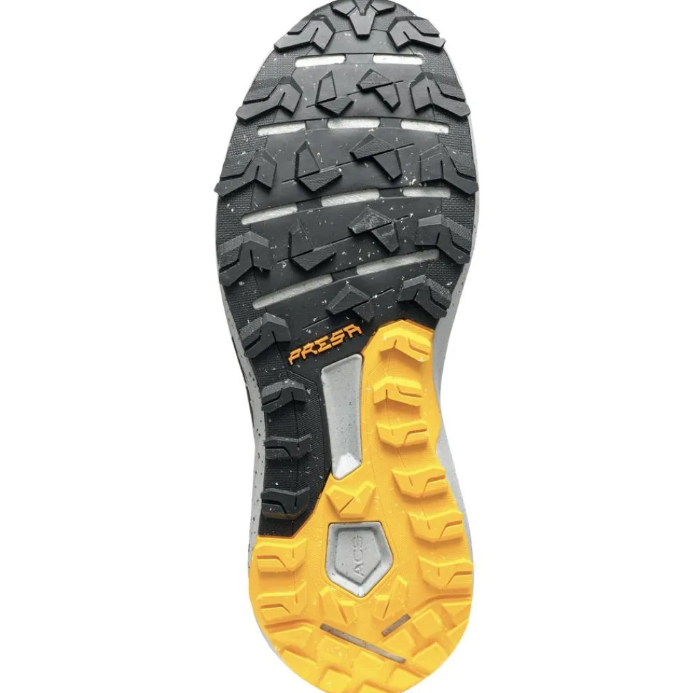 Hot Chaussures de trail Spin Planet Anthracite Saffron Homme Chaussures Trail Homme