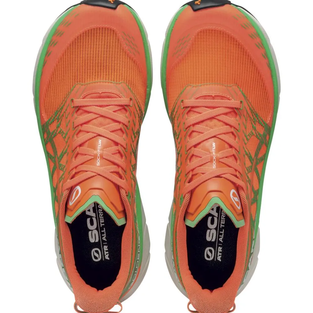 Chaussures Trail Homme<Scarpa Chaussures de trail Golden Gate 2 Atr Orange Fluo Spring Green