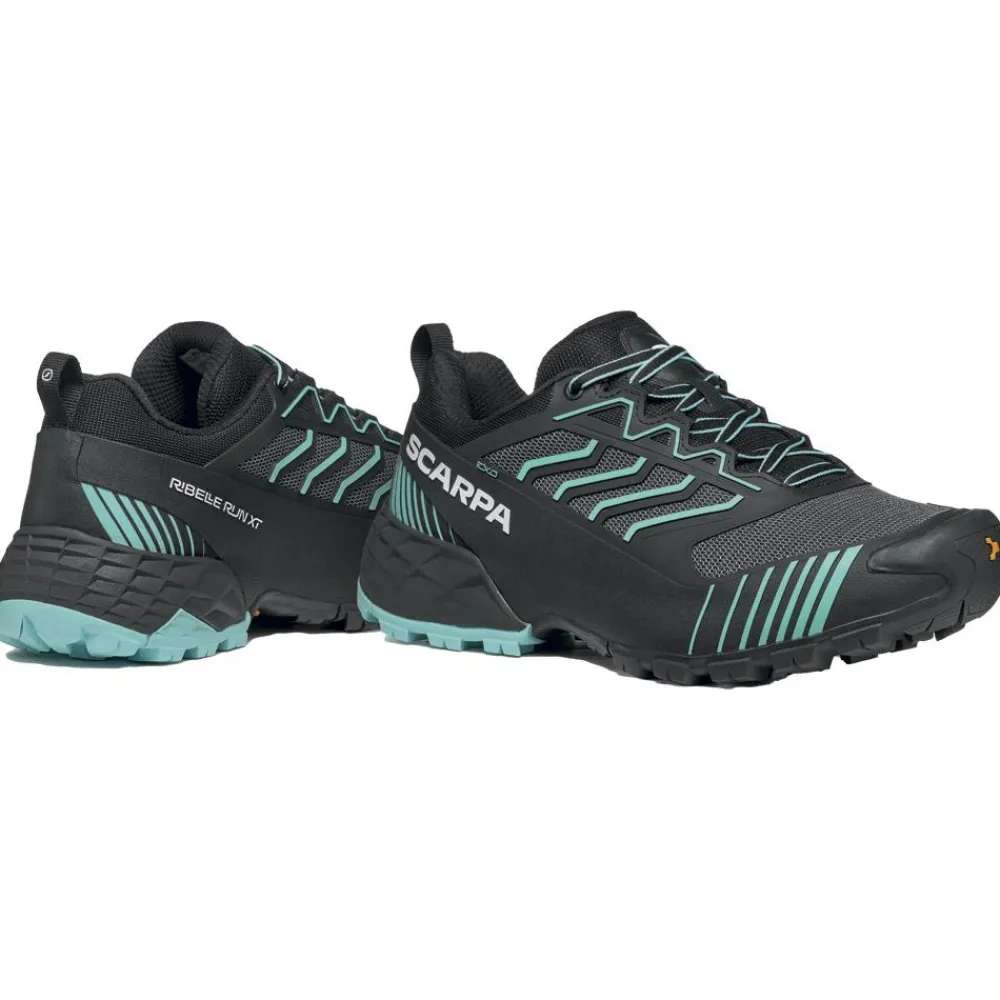 Chaussures de trail Ribelle Run XT Wmn Gray Aqua Sky Femme Chaussures Trail Femme