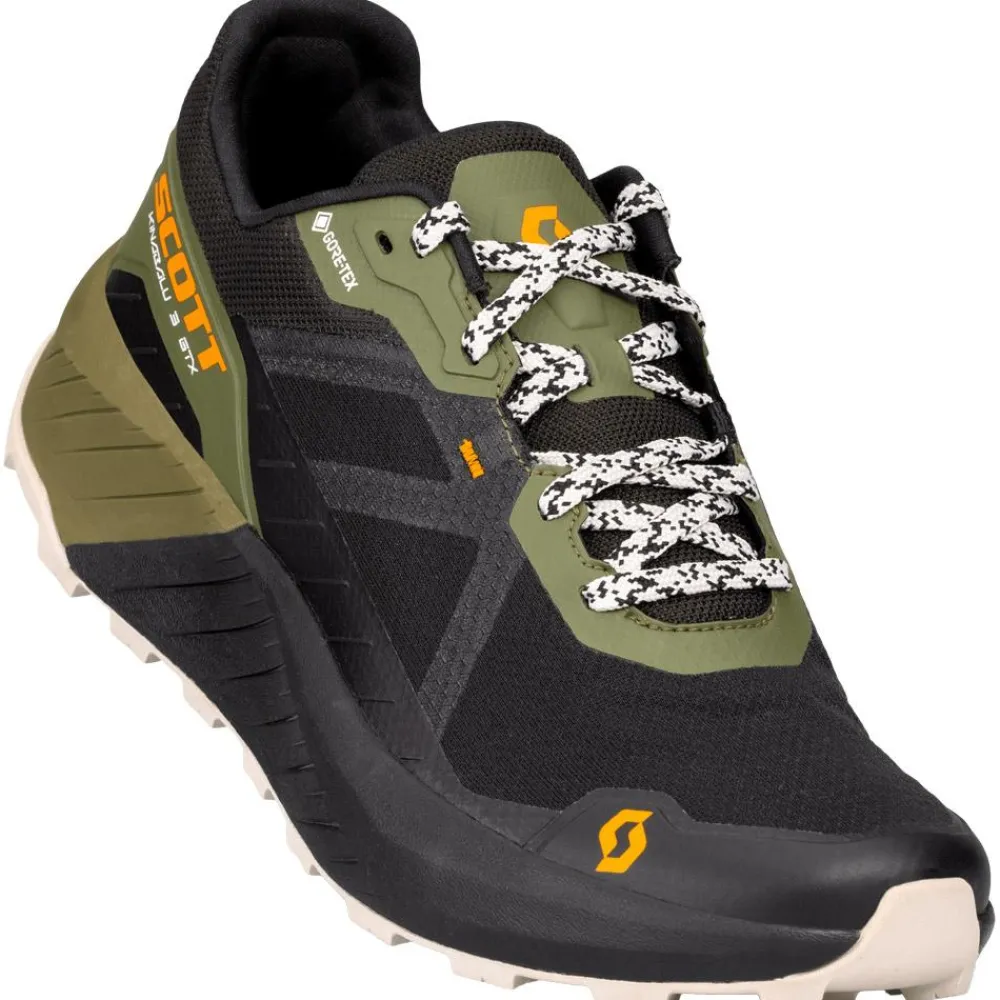 Chaussures de trail Kinabalu 3 Gore-Tex Black Fir Green Homme Chaussures Trail Homme