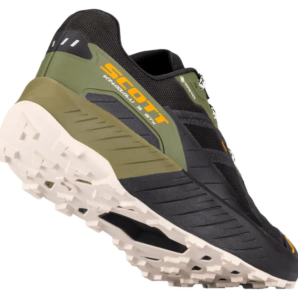Chaussures de trail Kinabalu 3 Gore-Tex Black Fir Green Homme Chaussures Trail Homme