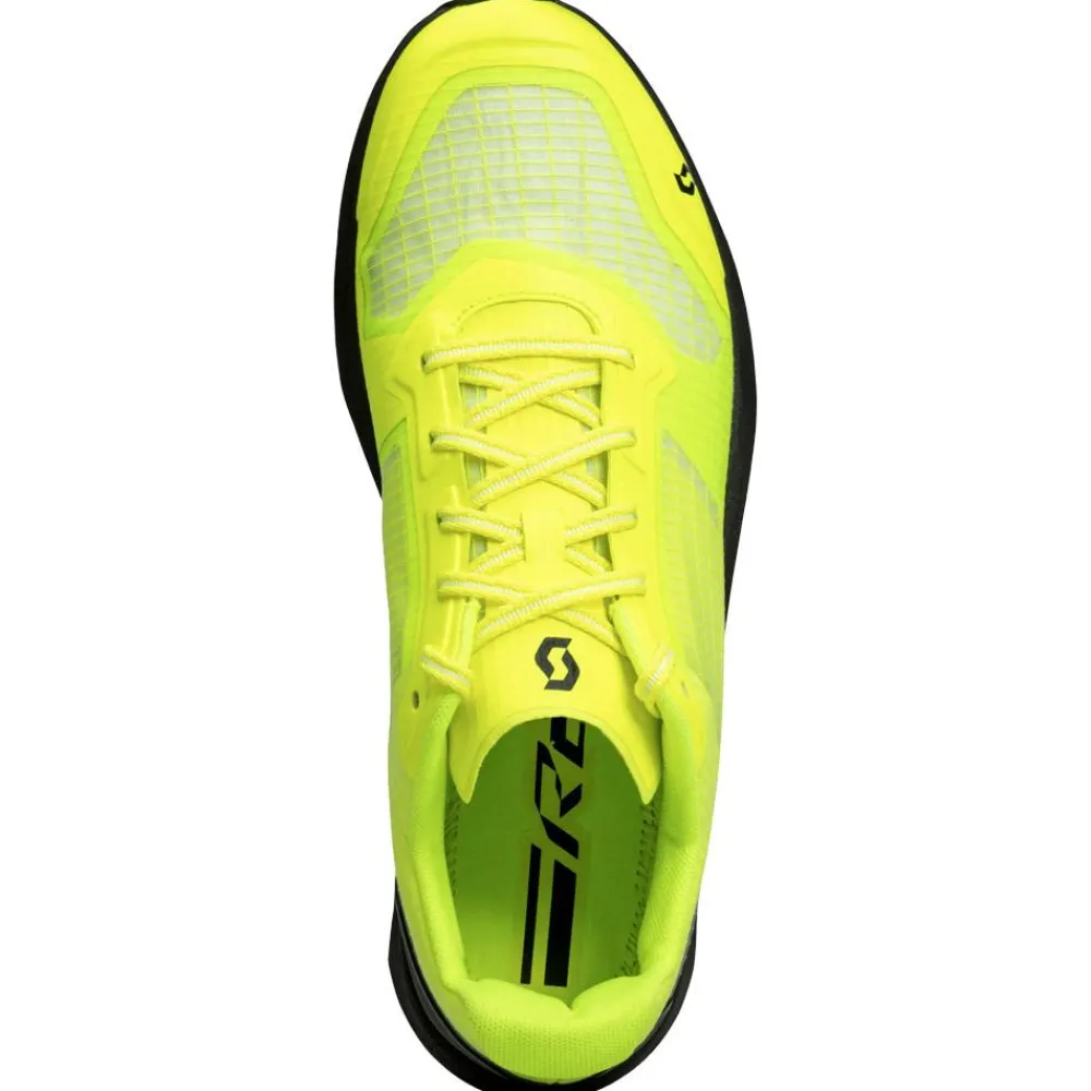 New Chaussures de trail Supertrac Speed RC Black Safety Yellow Homme Chaussures Trail Homme