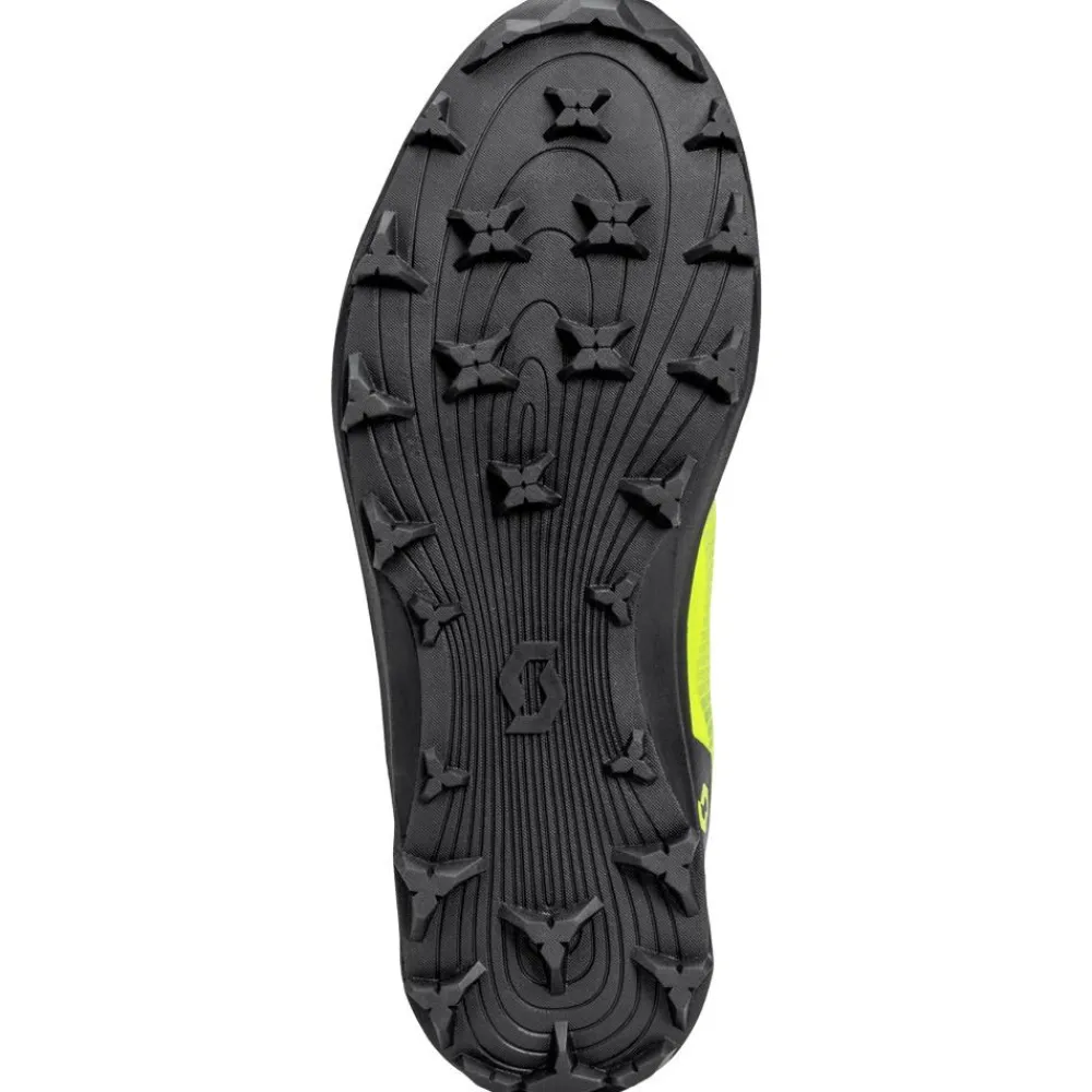 New Chaussures de trail Supertrac Speed RC Black Safety Yellow Homme Chaussures Trail Homme
