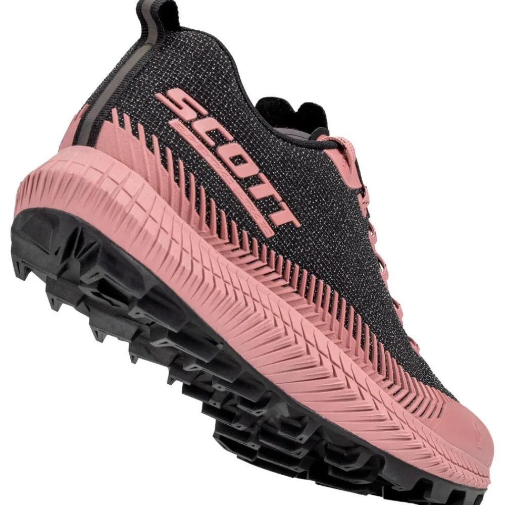 Discount Chaussures de trail W's Supertrac Ultra Rc Black Crystal Pink Femme Chaussures Trail Femme
