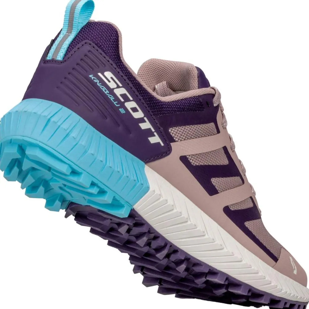 Best Chaussures de trail Kinabalu 2 Wmn Blush Pink Dark Purple Femme Chaussures Trail Femme