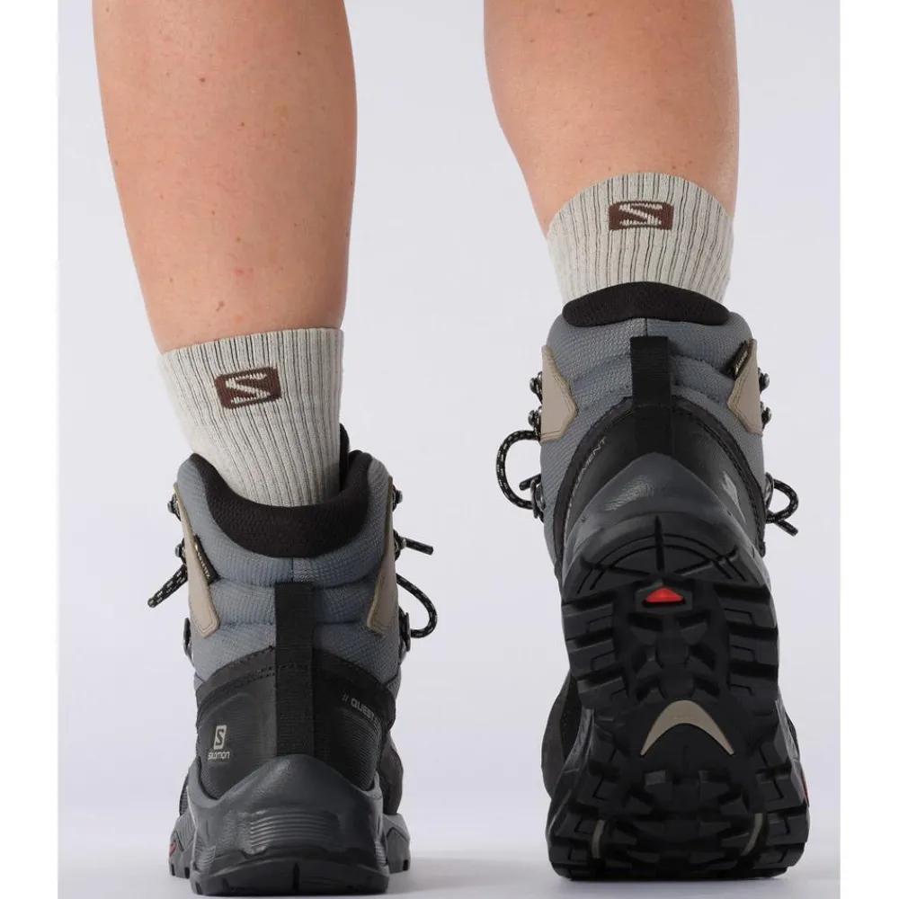 Best Chaussures de Trek et montagne Quest Element Gore-Tex W Ebony Rainy Day Stormy Weather Femme Chaussures De Trek|Chaussures Rando Femme