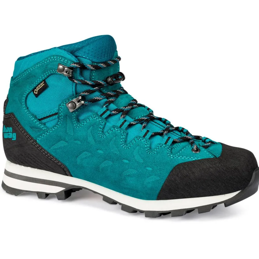 Discount Chaussures de Trek et montagne Makra Light Lady Gore-Tex Blue Green Black Femme Chaussures De Trek|Chaussures Rando Femme