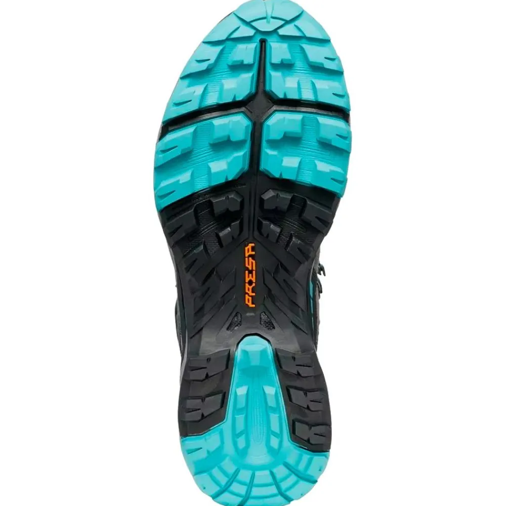 Chaussures de Trek et montagne Rush Trek Gore-Tex Wmn Mid Gray Aqua Femme Chaussures De Trek|Chaussures Rando Femme