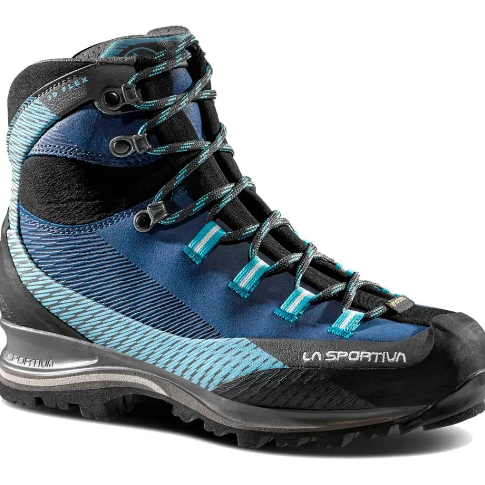 New Chaussures de Trek et montagne Trango Trk Leather Woman Gore-Tex Opal Pacific Blue Femme Chaussures De Trek|Chaussures Rando Femme