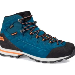 Chaussures De Trek|Chaussures Rando Homme<Hanwag Chaussures de Trek et montagne Makra Light Gore-Tex Seablue Orange