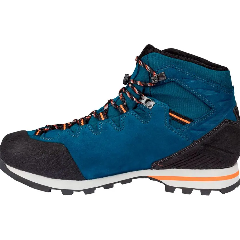 Chaussures De Trek|Chaussures Rando Homme<Hanwag Chaussures de Trek et montagne Makra Light Gore-Tex Seablue Orange