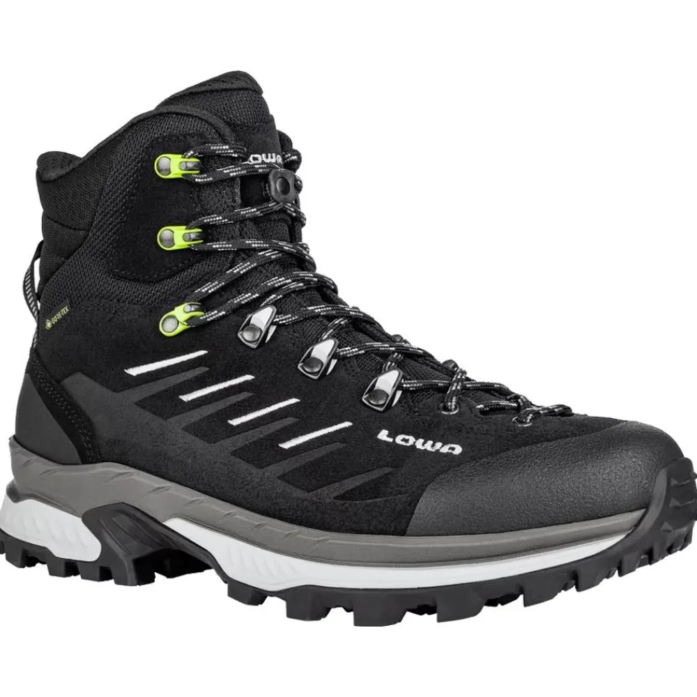 New Chaussures de Trek et montagne Randir Gore-Tex Mid Black Grey Homme Chaussures De Trek|Chaussures Rando Homme