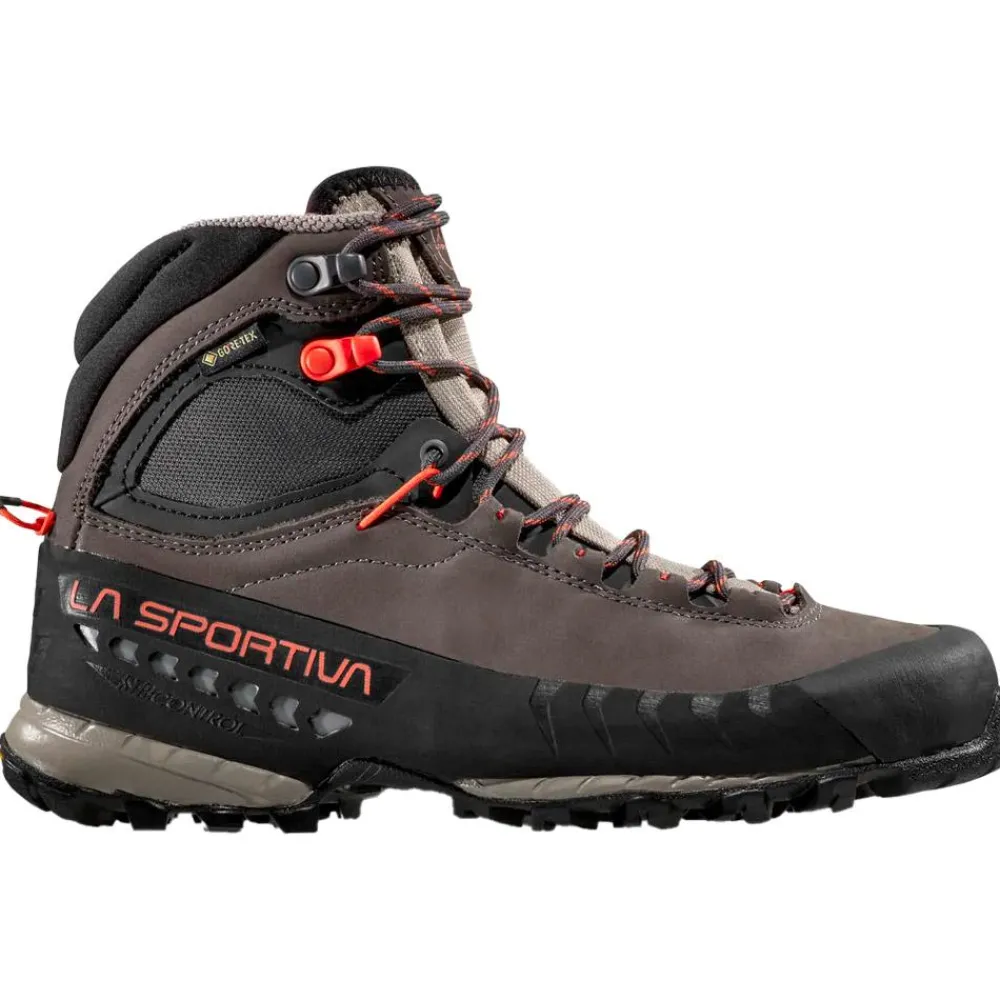 Chaussures De Trek|Chaussures Rando Femme<La Sportiva Chaussures de Trek et montagne TX5 Woman Gore-Tex Carbon Paprika