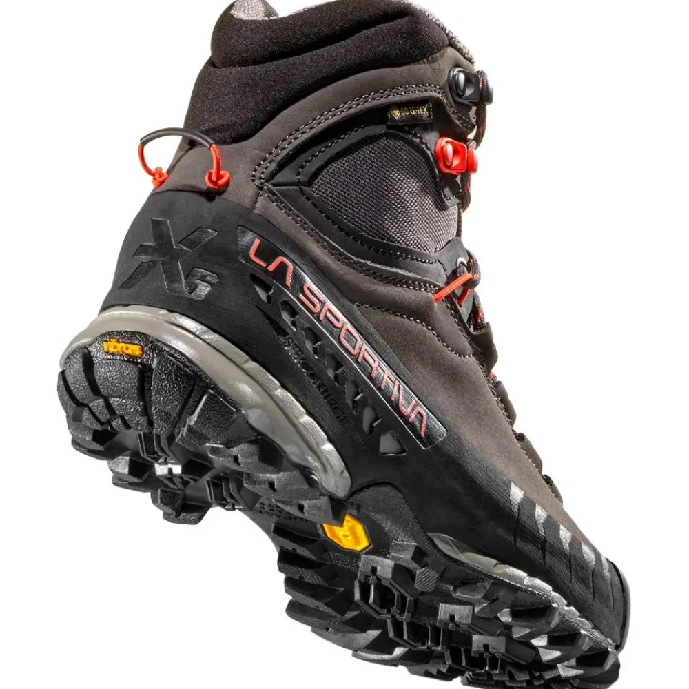Chaussures De Trek|Chaussures Rando Femme<La Sportiva Chaussures de Trek et montagne TX5 Woman Gore-Tex Carbon Paprika