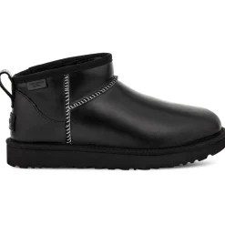 Discount Chaussures W Classic Ultra Mini Leather Regen Black Chaussures Lifestyle