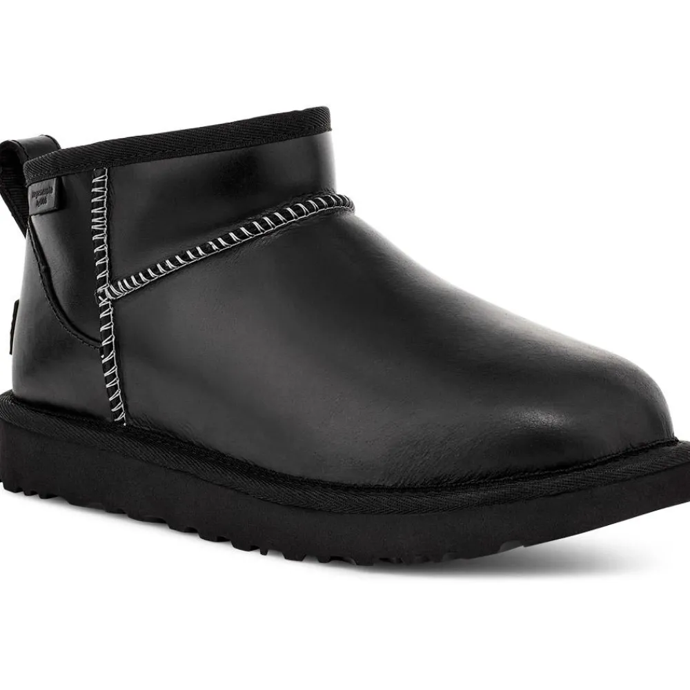 Discount Chaussures W Classic Ultra Mini Leather Regen Black Chaussures Lifestyle