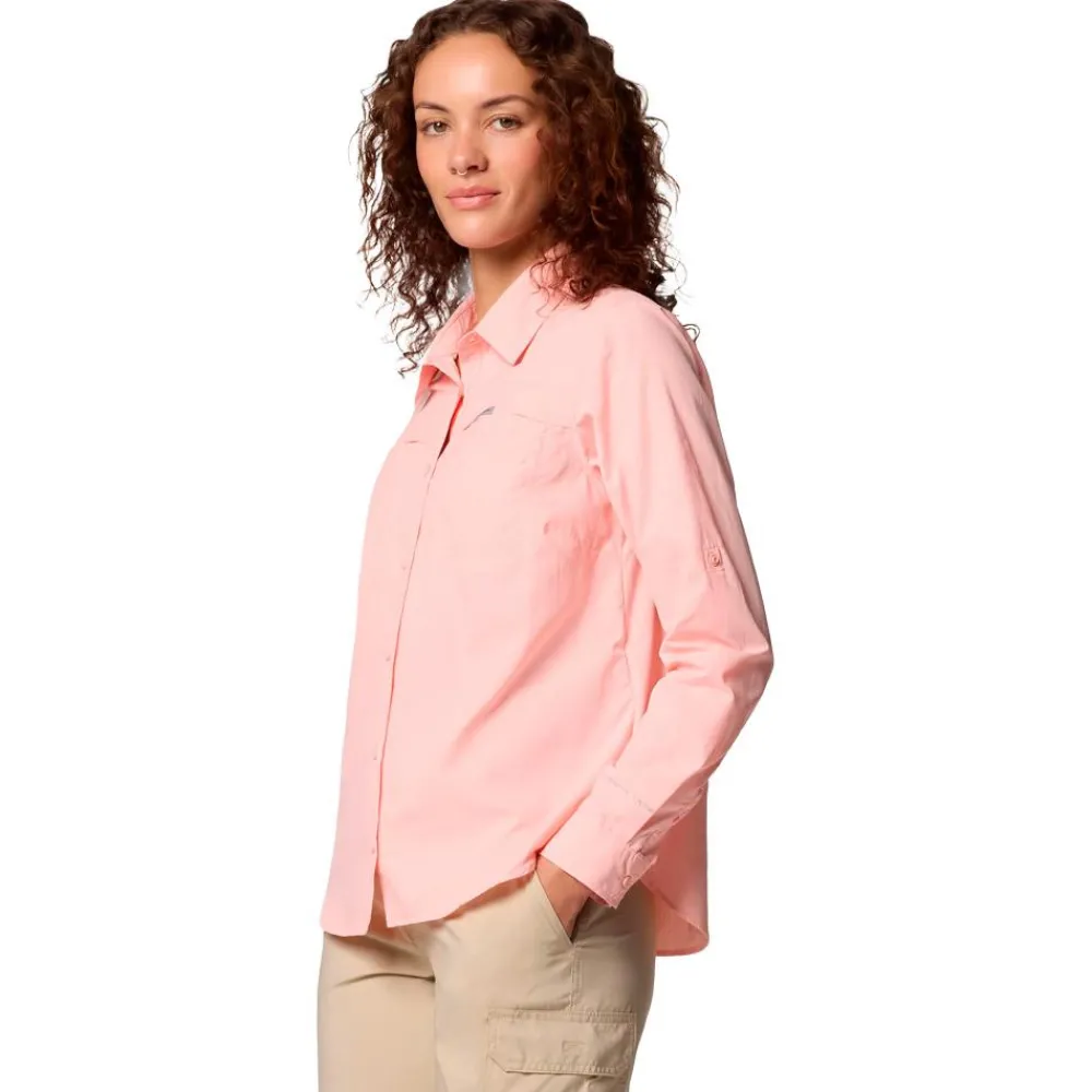 Polo - Chemise|Chemise Randonnée<Columbia Chemise de rando Silver Ridge 3.0 Longsleeve Shirt W Pink Sand