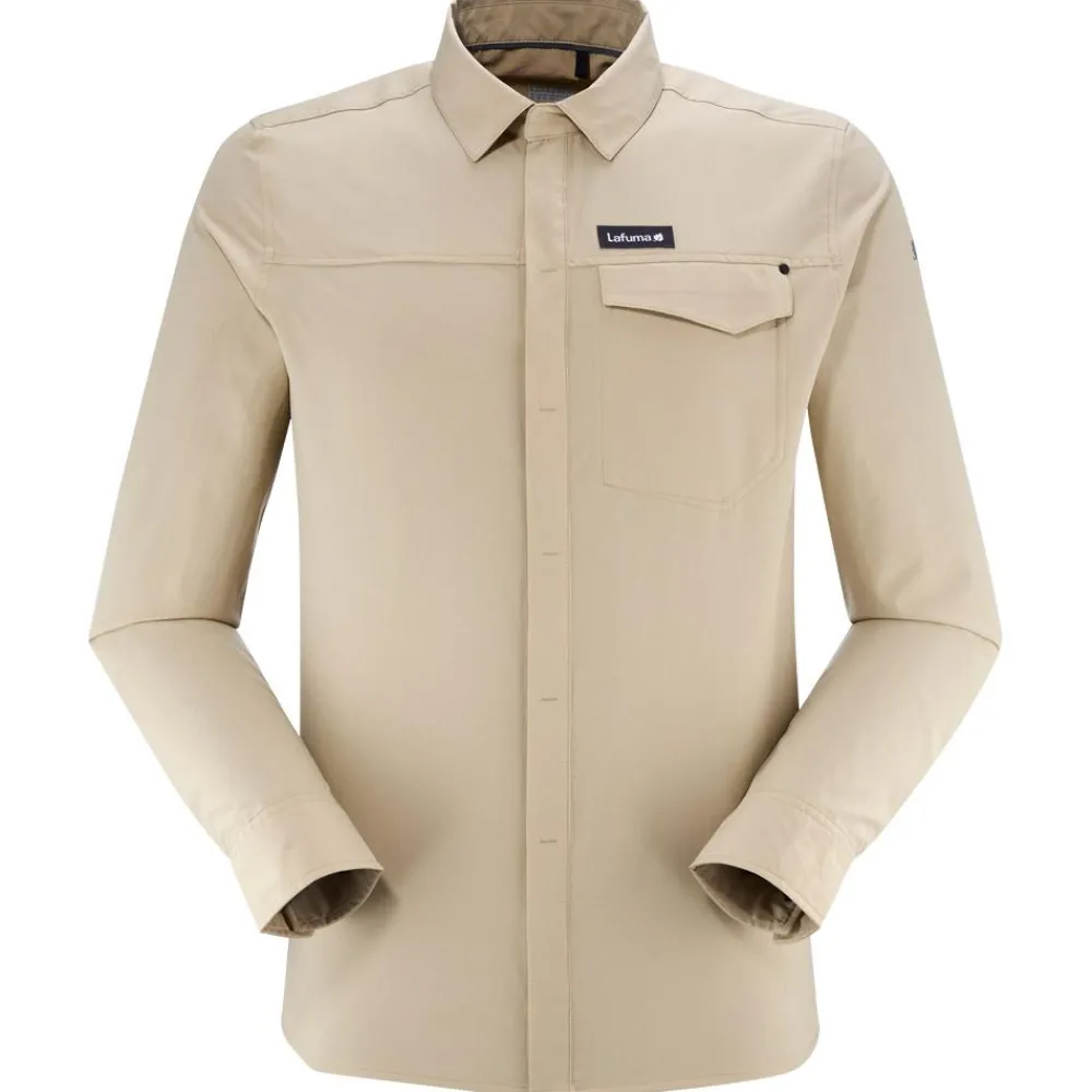 Online Chemise de rando Skim Plain Shirt Long Sleeve M Straw Chemise Randonnée