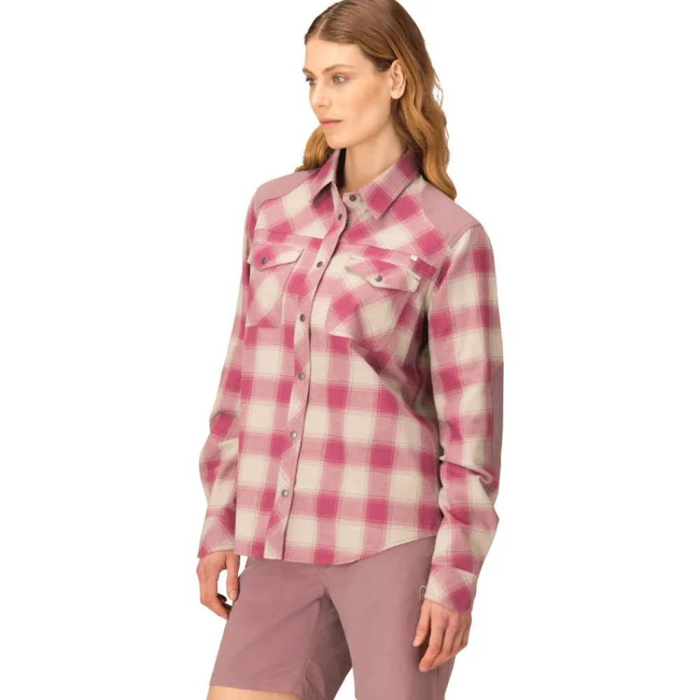 Chemise Randonnée|Polo - Chemise<Norrona Chemise de rando Femund Flannel W Grape Shake