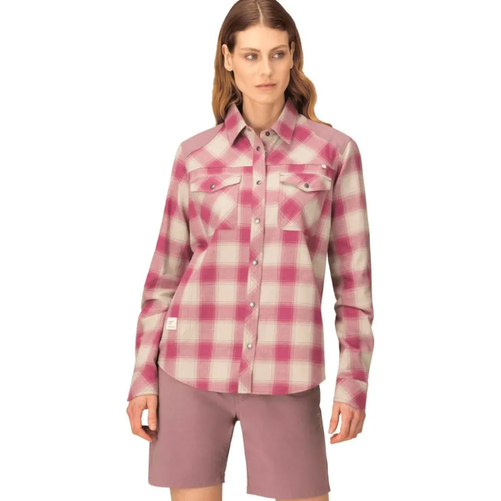 Chemise Randonnée|Polo - Chemise<Norrona Chemise de rando Femund Flannel W Grape Shake