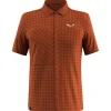 New Chemise de rando Puez Dry M S/S Shirt Bombay Brown Chemise Randonnée
