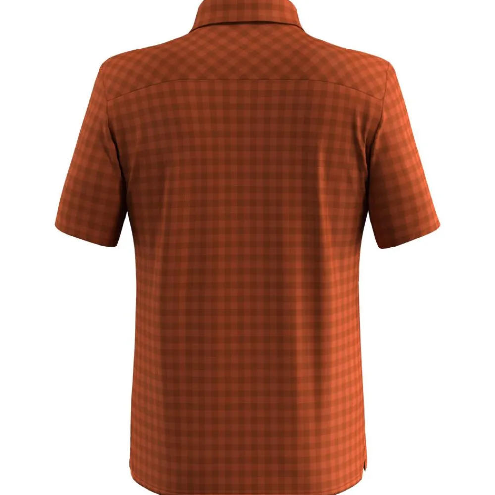New Chemise de rando Puez Dry M S/S Shirt Bombay Brown Chemise Randonnée