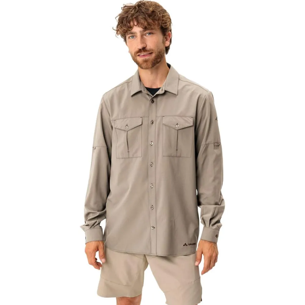 Chemise Randonnée<Vaude Chemise de rando Men's Rosemoor L/S Shirt II Linen Uni