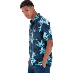 Outlet Chemise Rincon Short Sleeve Armored Navy Polo - Chemise