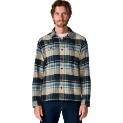 Polo - Chemise<Patagonia Chemise Fjord Flannel Shirt Hibernate Sunken Blue