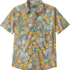 Discount Chemise Go To Shirt Flourish Abundant Blue Polo - Chemise
