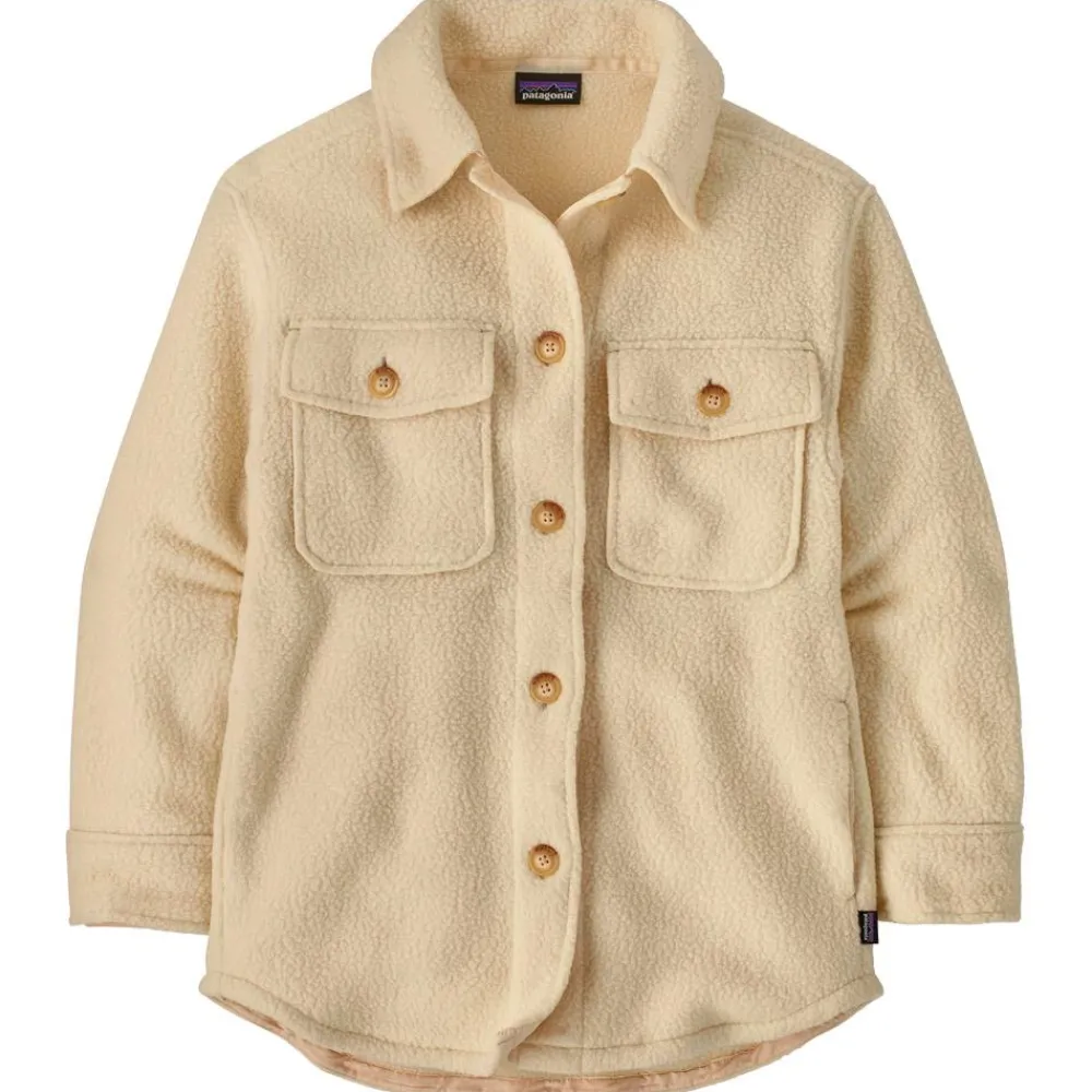 Best Chemise W's Retro Pile Shacket Natural Polo - Chemise