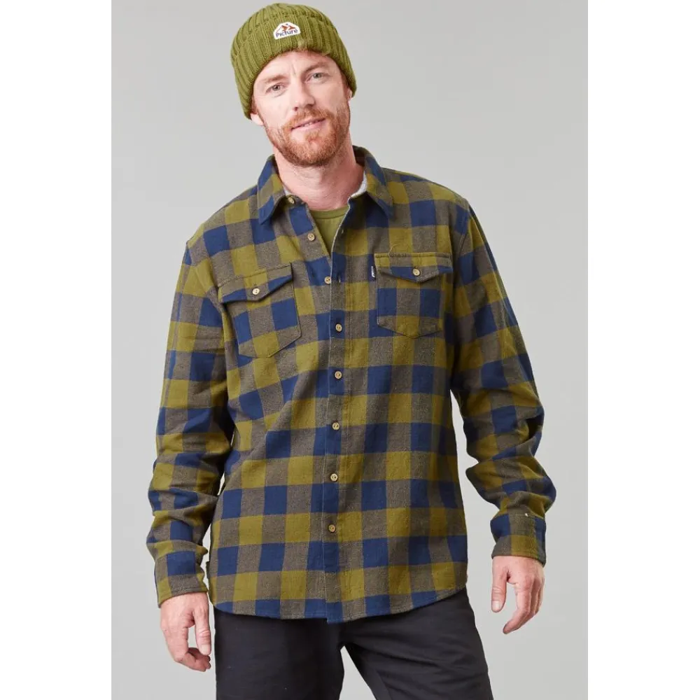 Online Chemise Hillsboro Dark Blue Army Green Polo - Chemise