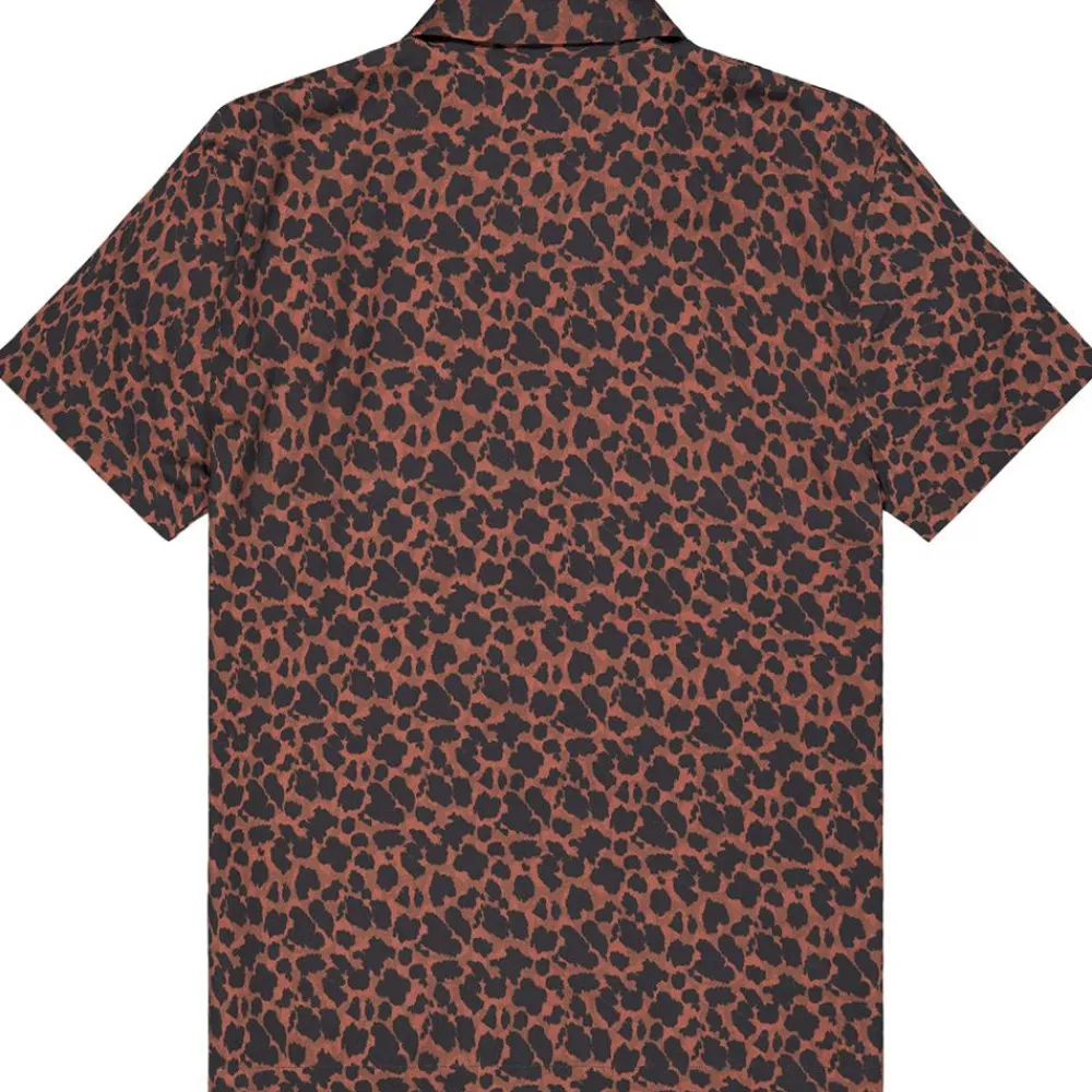New Chemise Mareeba Shirt Panthera Print Polo - Chemise