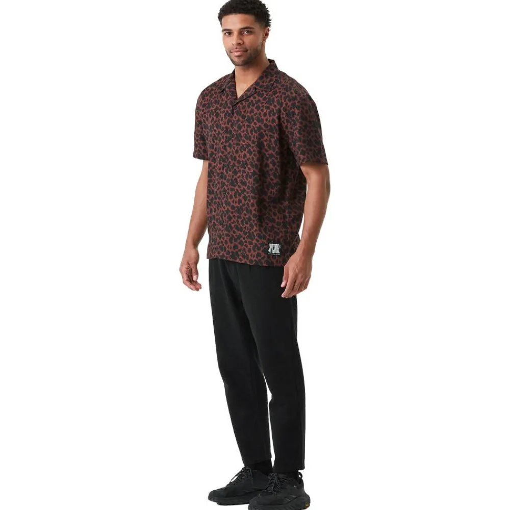 New Chemise Mareeba Shirt Panthera Print Polo - Chemise