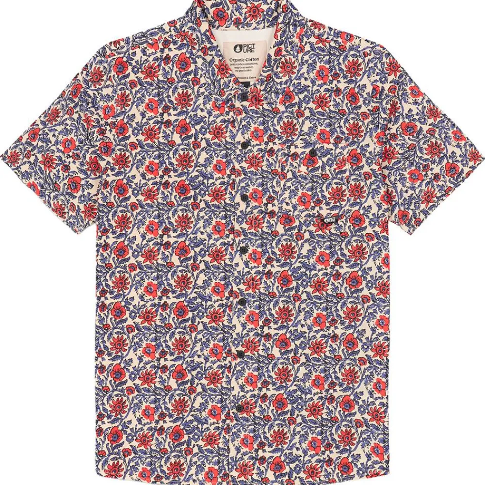 Polo - Chemise<Picture Chemise Mataikona Short Sleeve Shirt Aster Print