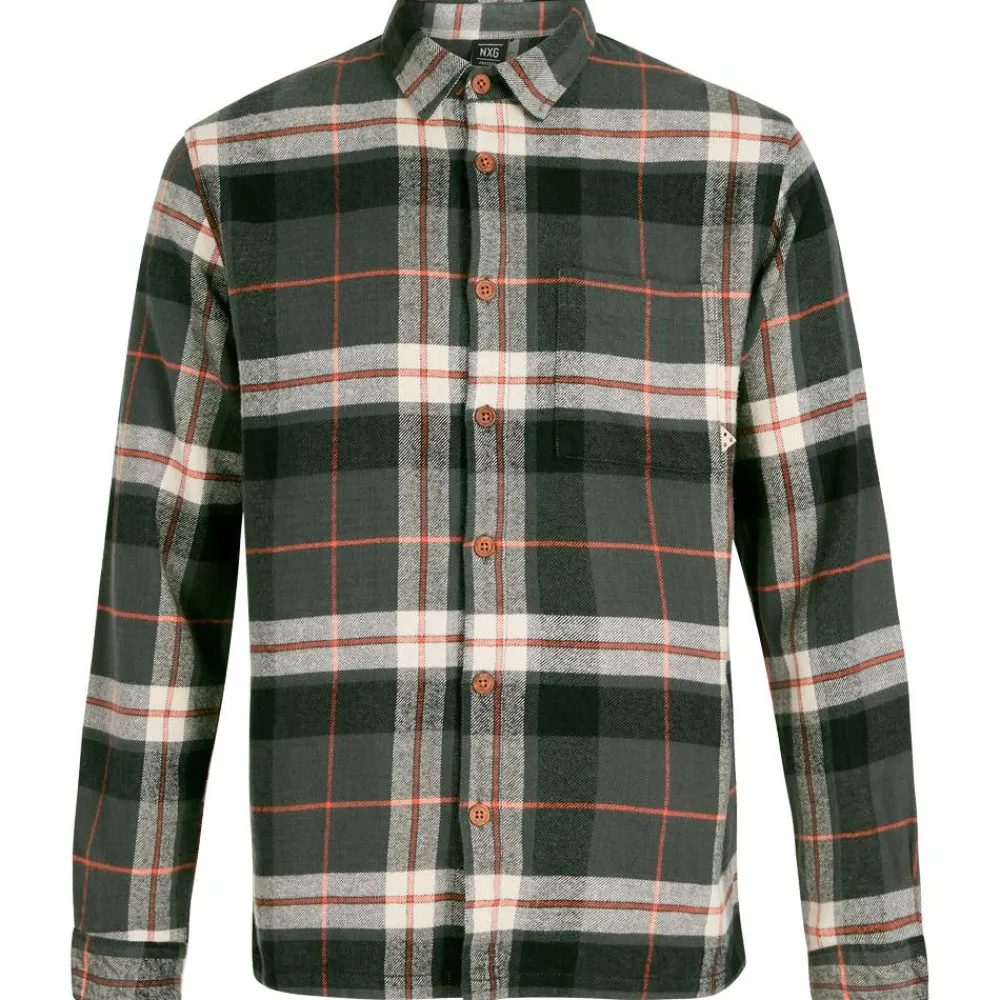 Polo - Chemise<Protest Chemise Nxggoover Longsleeve Huntergreen
