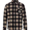 New Chemise Prtoutwell Outdoor Overshirt True Black Polo - Chemise