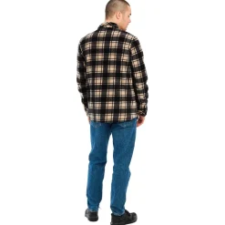 New Chemise Prtoutwell Outdoor Overshirt True Black Polo - Chemise