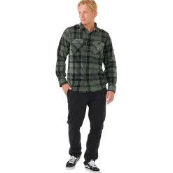 New Chemise Fun Times Polar Fleece Shirt Deep Cactus Polo - Chemise