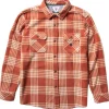 Chemise Eco-Zy Ls Polar Flannel Barn Red Polo - Chemise