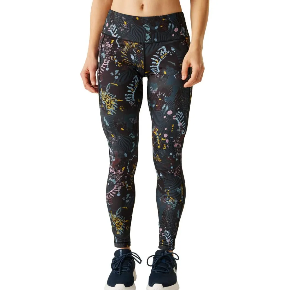 Pantalon Et Collant Running|Vêtements De Trail<DARE2B Collant de trail Influentialiilg Blk/Enrgprnt Black Energetic Print