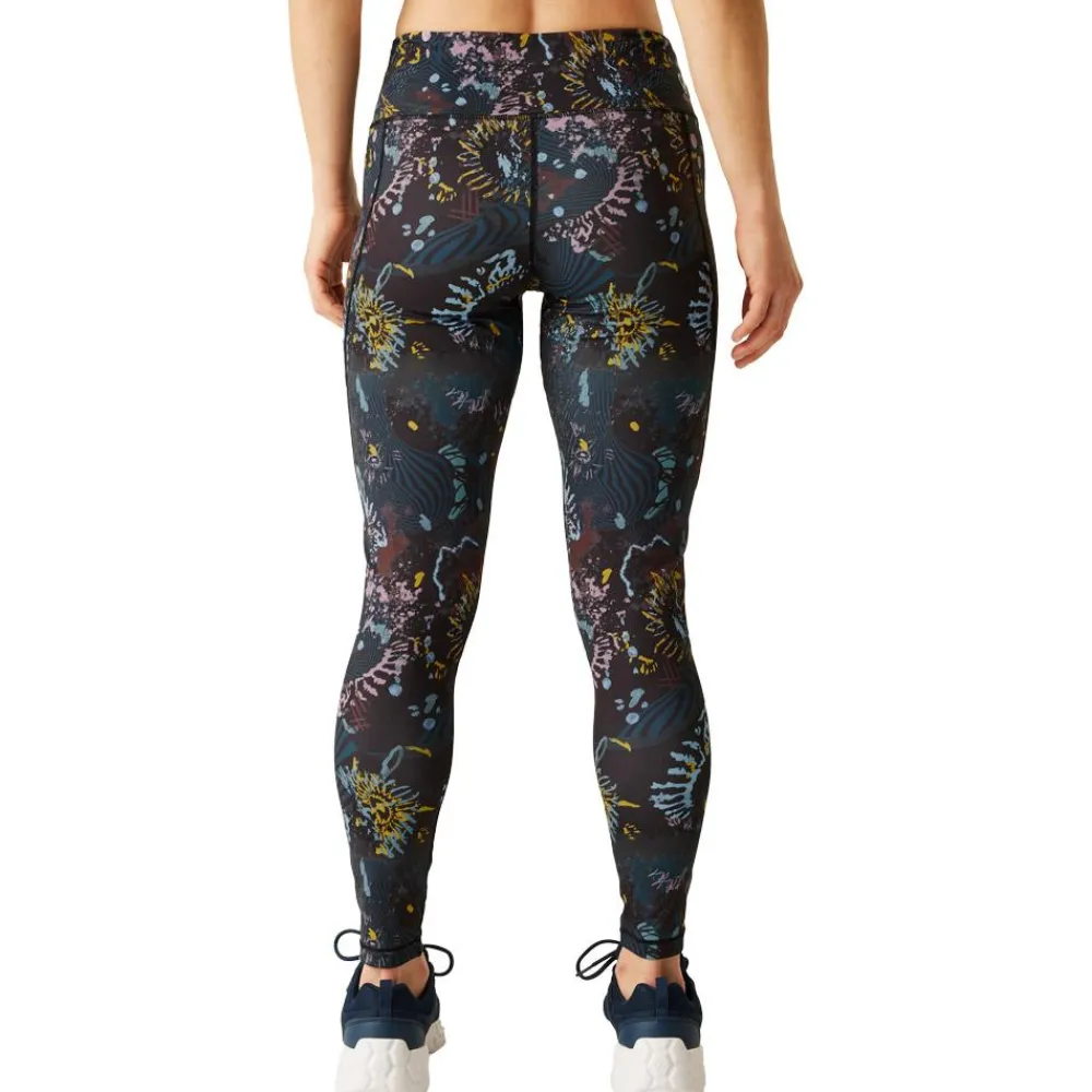 Pantalon Et Collant Running|Vêtements De Trail<DARE2B Collant de trail Influentialiilg Blk/Enrgprnt Black Energetic Print