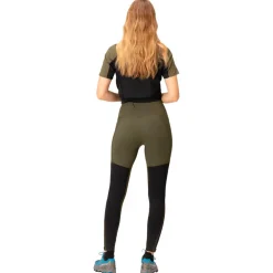 Clearance Collant de trail senja equaliser stretch Tights W's Olive Night - Caviar Vêtements De Trail|Pantalon Et Collant Running