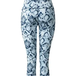 Hot Collants d’escalade Influential II 3/4 Legging Snake Print Pantalon Escalade|Pantalon Rando