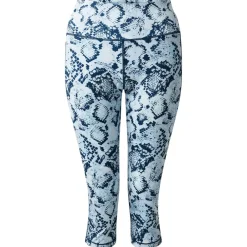 Hot Collants d’escalade Influential II 3/4 Legging Snake Print Pantalon Escalade|Pantalon Rando