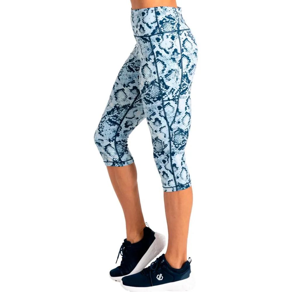 Hot Collants d’escalade Influential II 3/4 Legging Snake Print Pantalon Escalade|Pantalon Rando