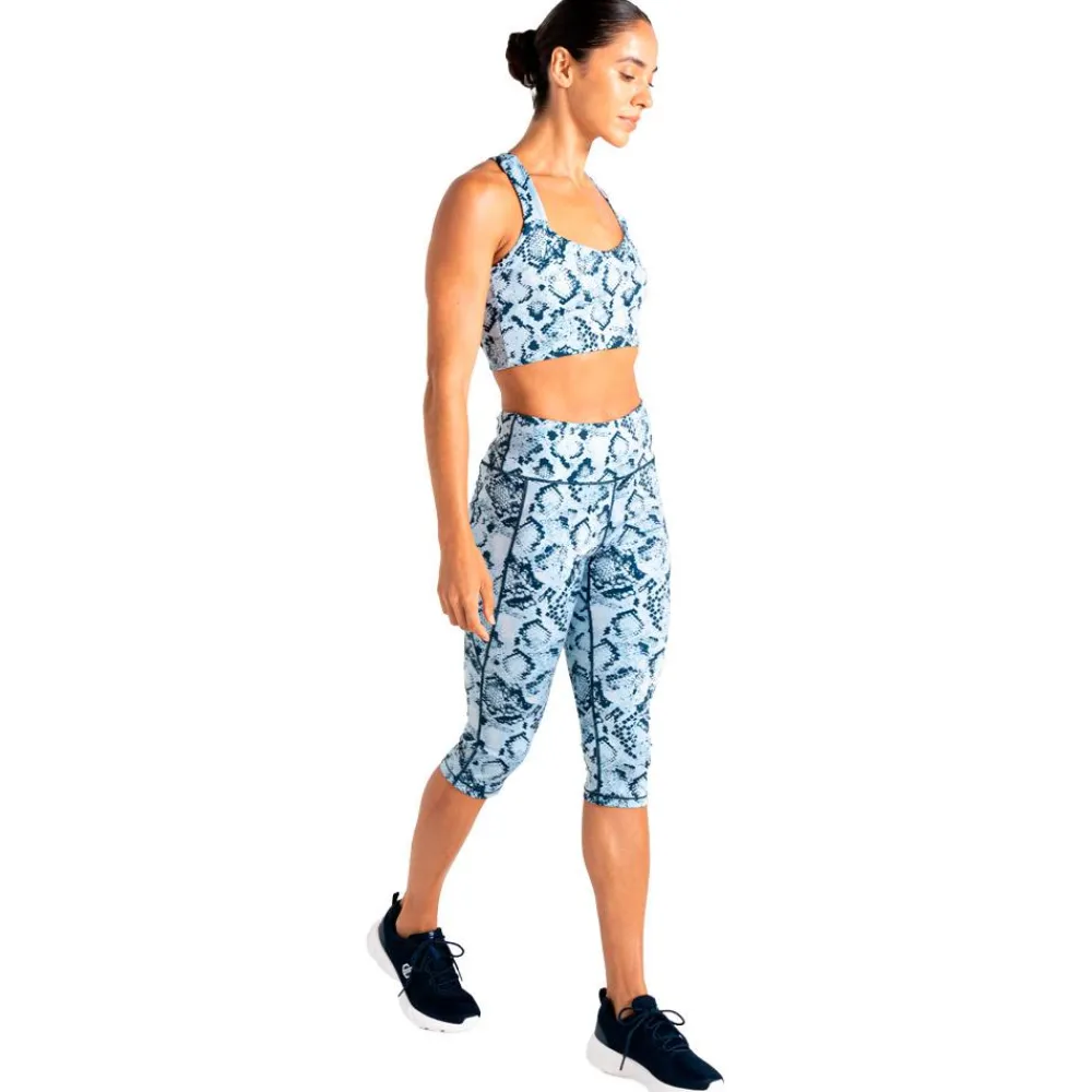 Hot Collants d’escalade Influential II 3/4 Legging Snake Print Pantalon Escalade|Pantalon Rando